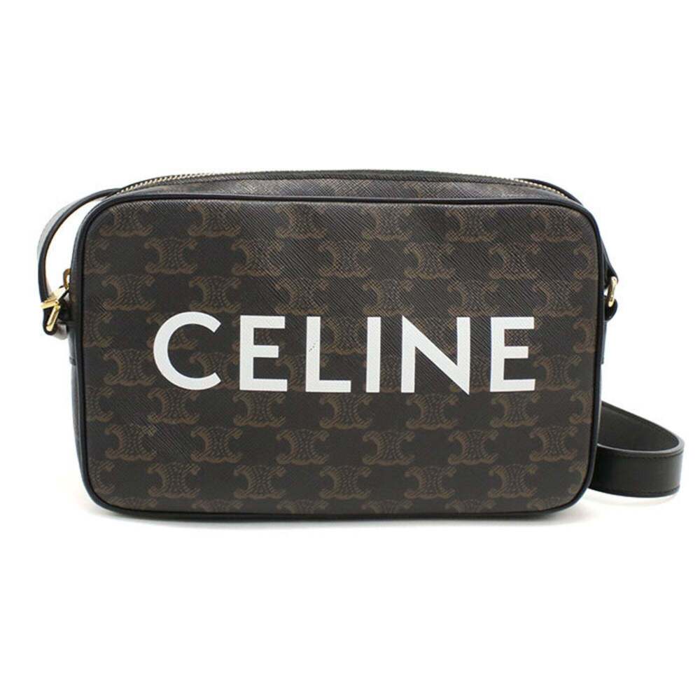 CELINE (Celine) Crossbody Shoulder Bag 194502CIM.38OG Medium Messenger Triomp...